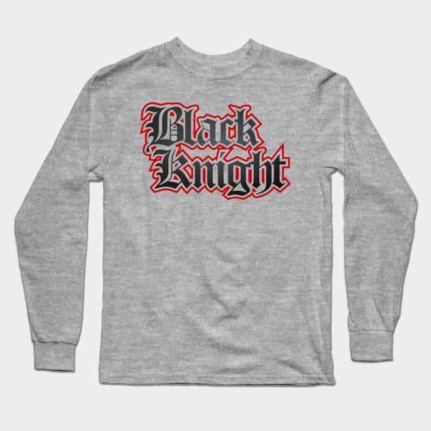 Black Knight Long Sleeve T-Shirt by DRI374